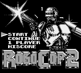 RoboCop 2 Title Screen